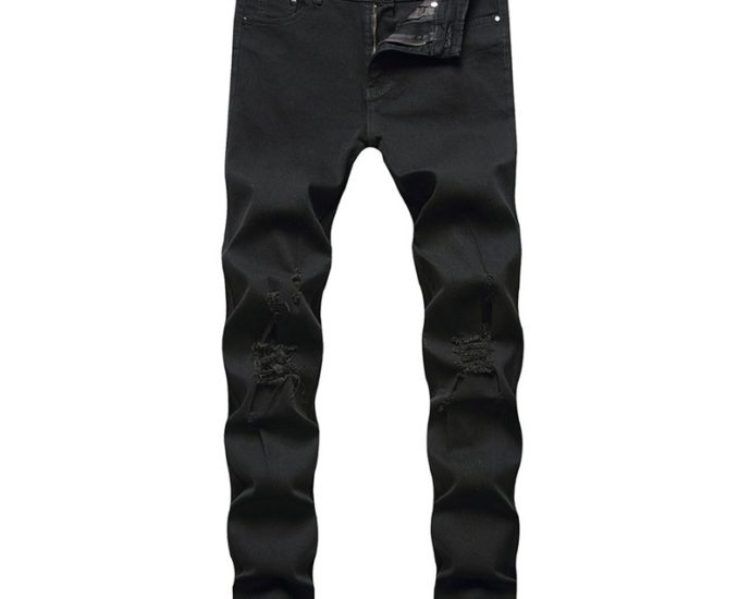 01e44550 0ab5 4a24 b34f 6f52b230c822 690x550 - Mens European Torn Skinny Jeans $30.02 (was $144)