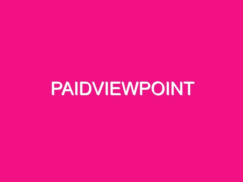 paidviewpoint 1909 1 - PaidViewPoint