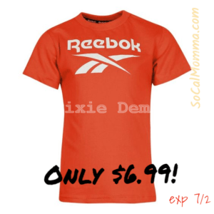 reebok699 1 300x300 - Reebok Boy's Short Sleeve Vector Logo Tee for $6.99