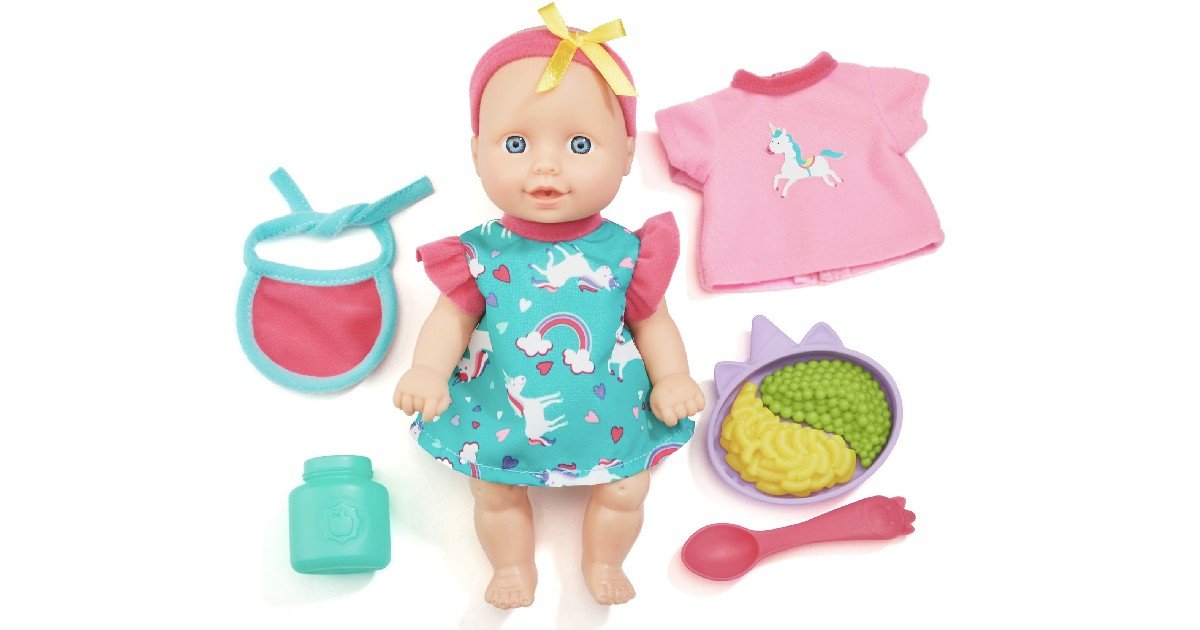 158244 2 - Kid Connection Mini Doll Playset ONLY $4.97 (Reg. $11)