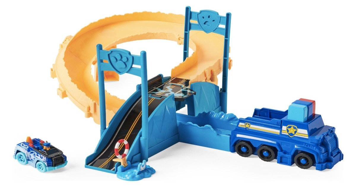 158469 1 - Paw Patrol Chase Rescue Track Set ONLY $9.40 (Reg. $20)