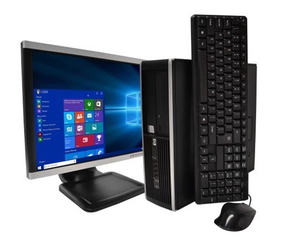 1643884220 prod - HP 8100 Elite Desktop Computer Bundle with 19" Monitor for only $184.99