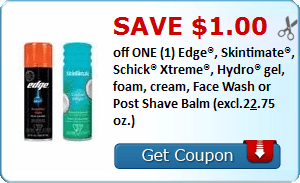 2 21839103 - Skintimate Shave Gel just .97 at Walmart