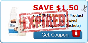 2 21872015 1 - {EXPIRED} ✂ Save $1.50 on ONE (1) Palmer's® Product (Excludes Trial, Lip, Swivel Stick®, Soaps, Hair Sachets)