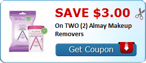 2 21882376 1 - ✂ Save $3.00 On TWO (2) Almay Makeup Removers