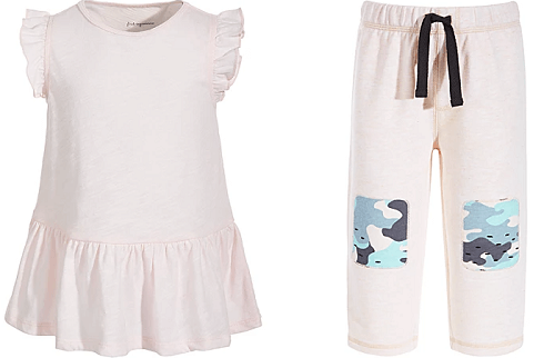First Impressions 1 - First Impressions Baby Boys’ & Girls’ Apparel: T-Shirts, Tunics, Joggers or Leggings $1.96 Each