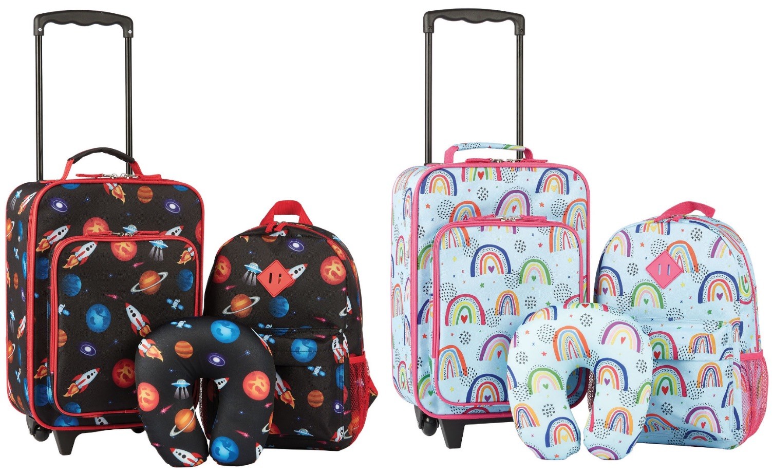 Kids 3 Piece Luggage Sets 1 - CUTE Kids 3-Piece Luggage Sets $34!