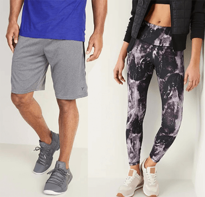 Old Navy Activewear 1 - Today Only! Old Navy Activewear for the Family from $8