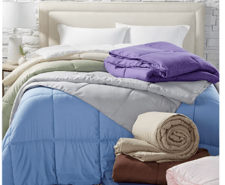 Royal Luxe Lightweight Microfiber Color Down Alternative Comforter 1 - Royal Luxe Comforter ONLY $19.99 (Regularly $130)