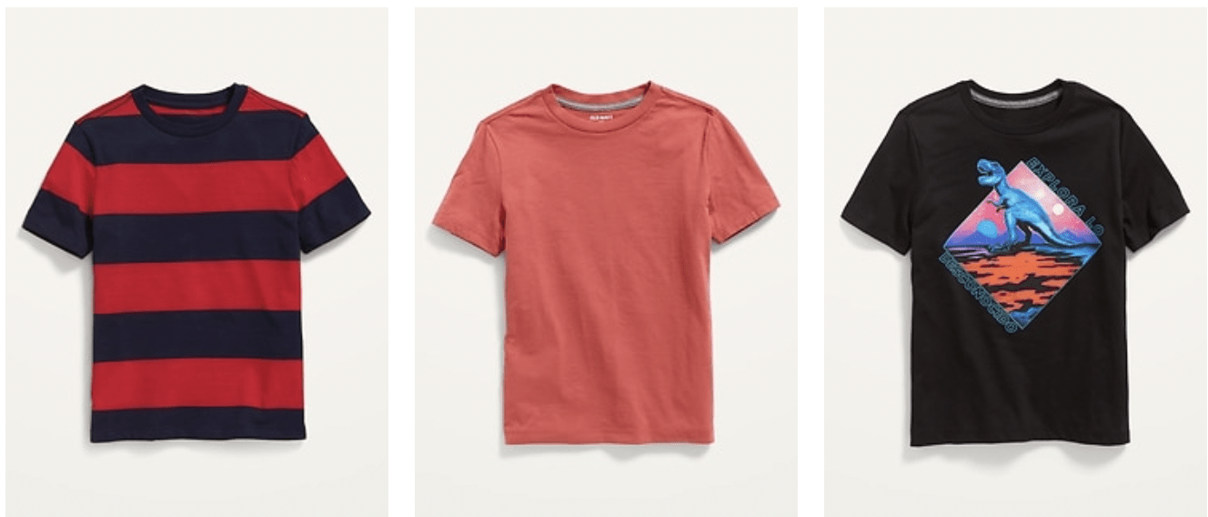 Screen Shot 2022 02 07 at 2.17.52 PM 3 - Old Navy T-Shirts for the Whole Family Just $4 Today Only