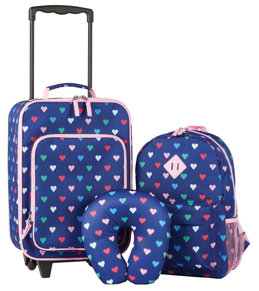 Screen Shot 2022 02 15 at 8.44.58 PM - CUTE Kids 3-Piece Luggage Sets $34!