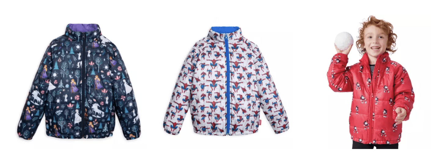 Screen Shot 2022 02 21 at 3.04.50 PM 1 - Disney Store | Extra 30% Off = Kids Puffer Jackets for $16 (Reg. $35)