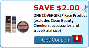 2 21895108 - ✂ Save $2.00 ONE COVERGIRL® Face Product (excludes Clean Beauty, Cheekers, accessories and travel/trial size)