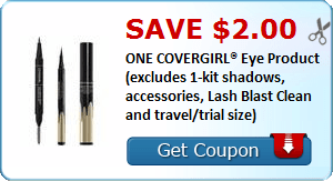 2 21895109 - ✂ Save $2.00 ONE COVERGIRL® Eye Product (excludes 1-kit shadows, accessories, Lash Blast Clean and travel/trial size)