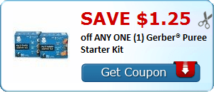 2 21902179 - {EXPIRED}  Save $1.25 off ANY ONE (1) Gerber® Puree Starter Kit