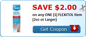 2 21906081 - ✂ Save $2.00 on any ONE (1) FLEXITOL Item (2oz or Larger)