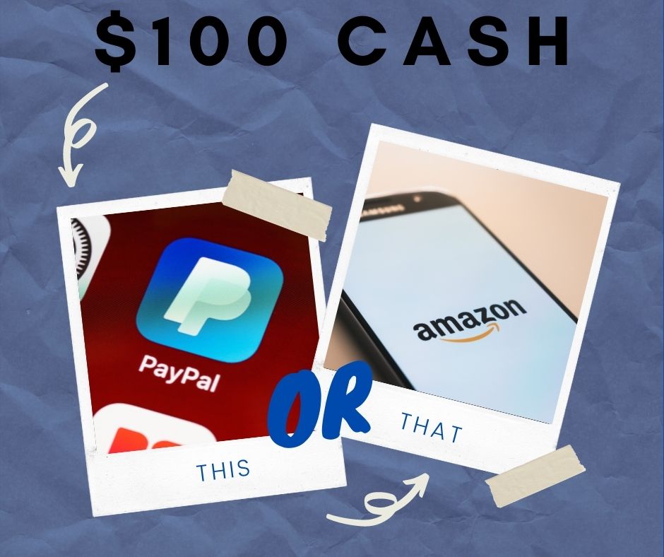 amazon or paypal cash 1 - Bring on Spring $100 Cash Giveaway! WWW (Ends 5/1)