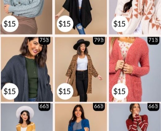 cents of style cardigans 521x425 - Cents of Style ~ Cardigans for Just $15