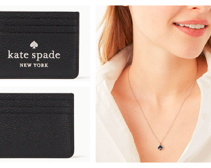 katepic 690x550 - Kate Spade Clearance Up to 82% Off + Free Shipping! Glitter On Small Card Holder only $19 (reg. $89)