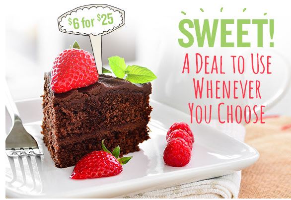 sweet2Bdeal - Easy Dinner! $25 Restaurant Gift Certificates for $6 - Today Only!
