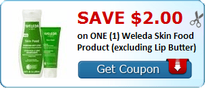 2 21954003 - ✂ Save $2.00 on ONE (1) Weleda Skin Food Product (excluding Lip Butter)