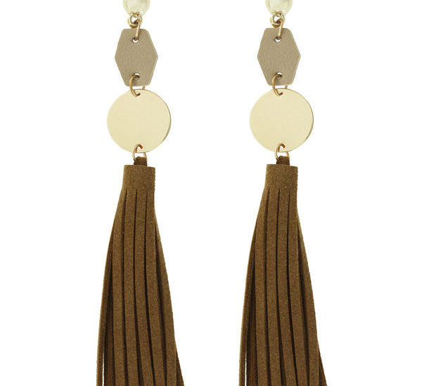 09142021 Cents Of Style Phoenix Double Disc Tassel Earrings Taupe 600x 600x550 - Phoenix Double Disc Tassel Earrings for only <span class="money">$9.99 </span>